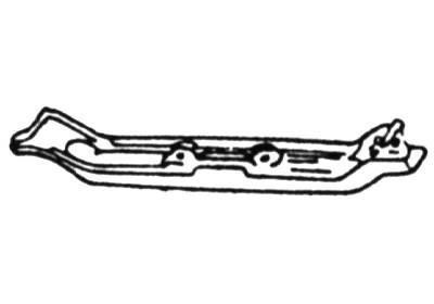 dwarsbalk voor onder Suzuki Swift, 1989-1995