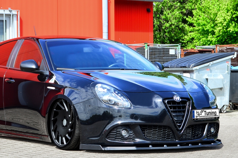 Voorspoiler Alfra Romeo Giulietta Glans Zwart