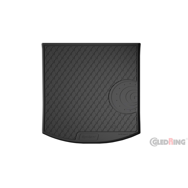 Rubbasol (Rubber) Trunk mat  Volkswagen Touran 1T 2003-2015 (5-persons) (Lower floor)