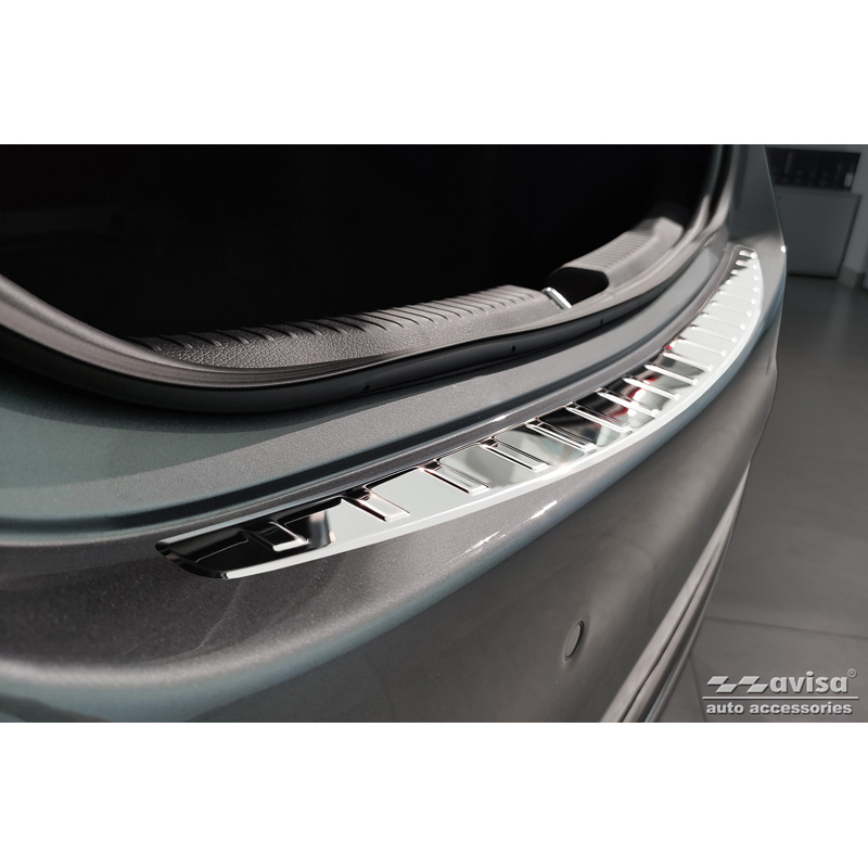 Chroom RVS Achterbumperprotector  Mercedes C-Klasse Sedan (W206) 2021- 'Ribs'