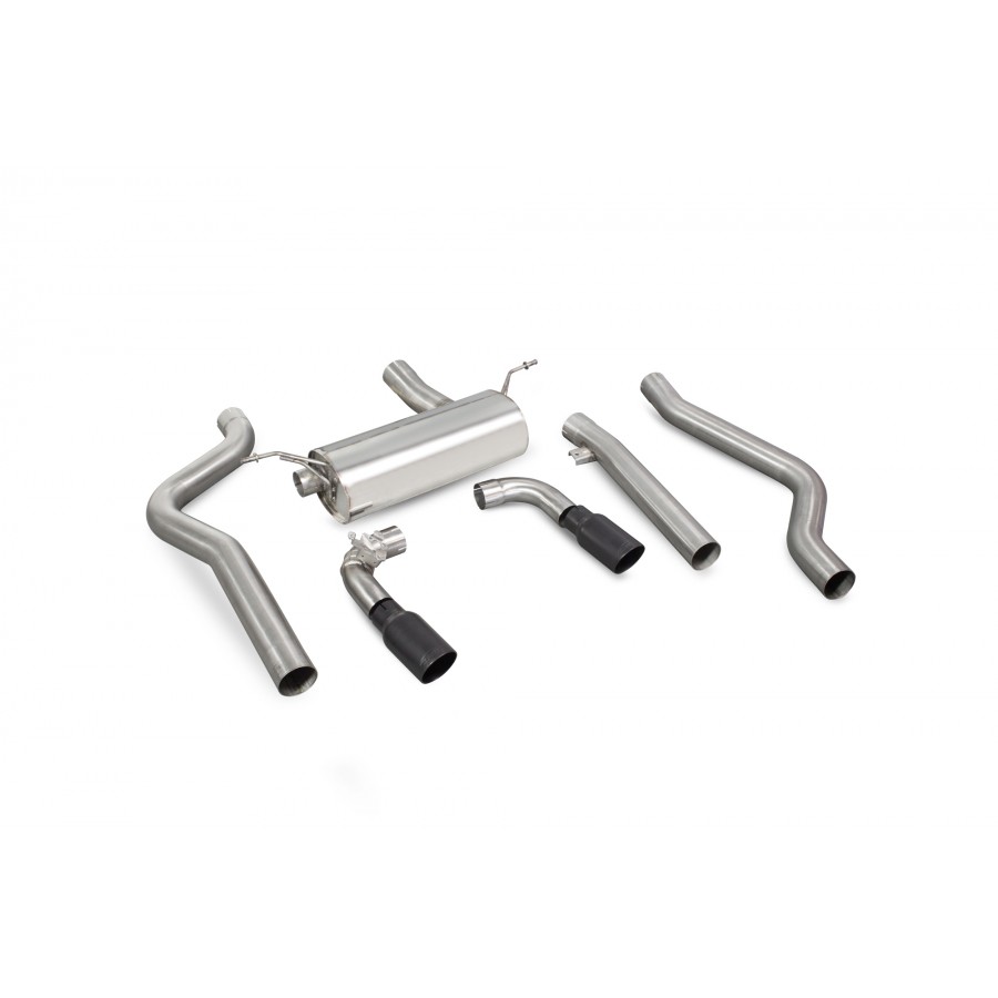 BMW 2 Series F22/23 M240i Non-GPF Model Non-res cat-back system with electronic valves Scorpion