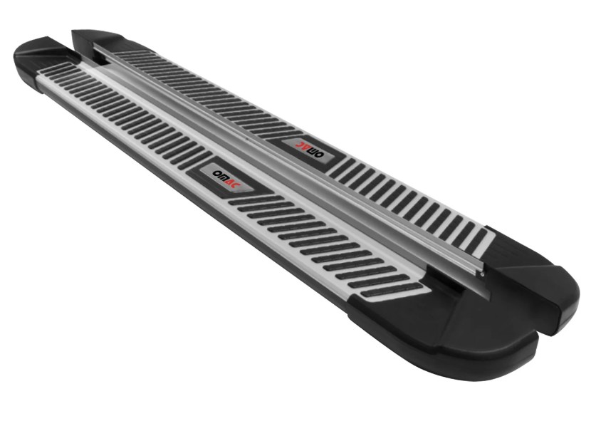 Treeplanken voor Suzuki Grand Vitara 05-15 aluminium zwart