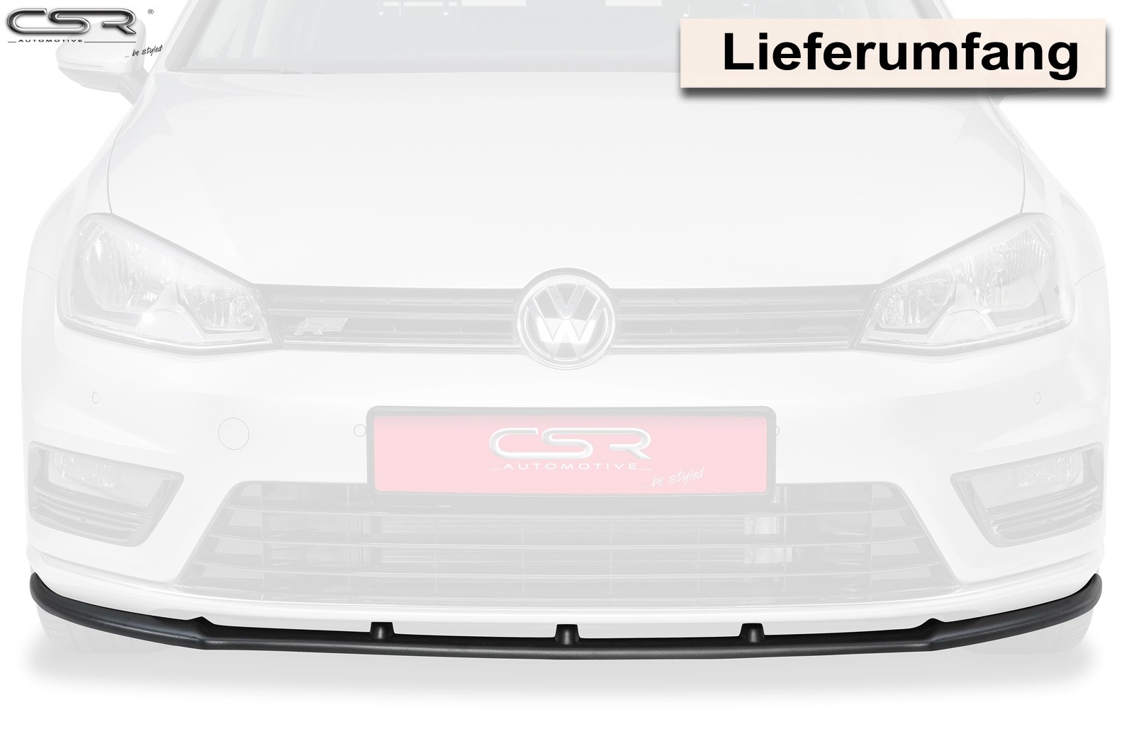 Voorspoiler VW Golf 7 R-Line