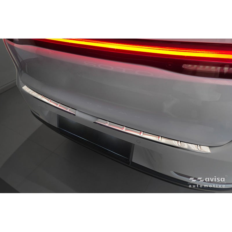Avisa Stainless Steel Rear Bumper Protector  Leapmotor C10 2024- - Silver - 2-pieces