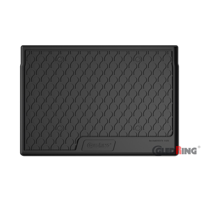 Rubbasol (Rubber) Trunk mat  Audi Q3 (F3B) 2019- (Lower variable floor)