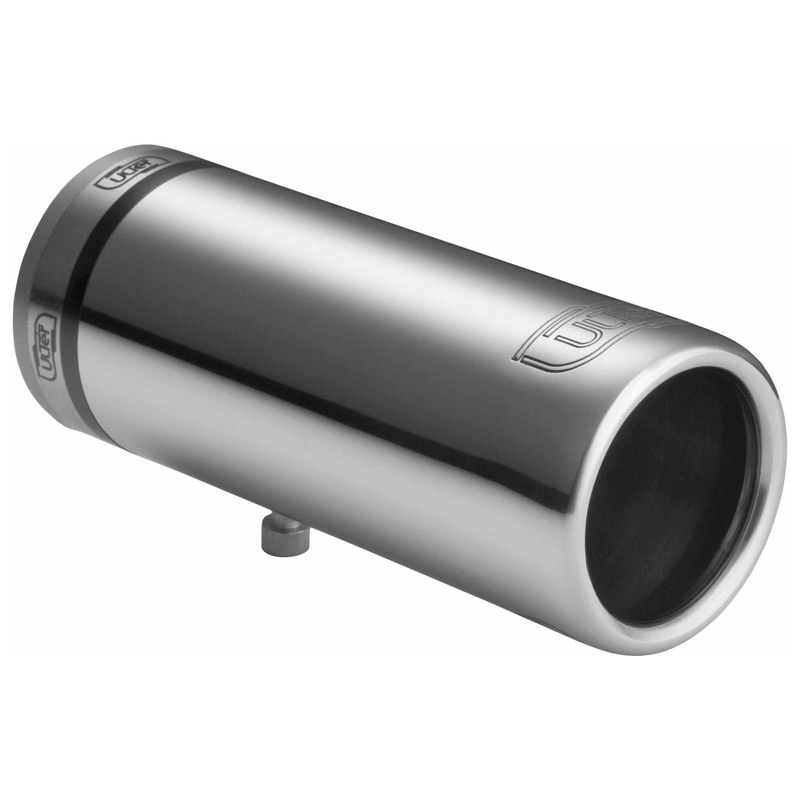 Ulter Sport Exhaust finisher - Round Ø50mm - Length 100mm - Installation 30-40mm - Inox