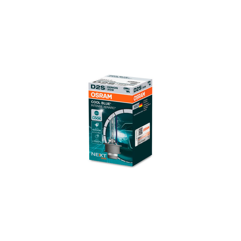 Osram Xenarc Cool Blue Intense NextGen Xenon lamp - D2S - 12V/35W - per stuk (max. 6200K)