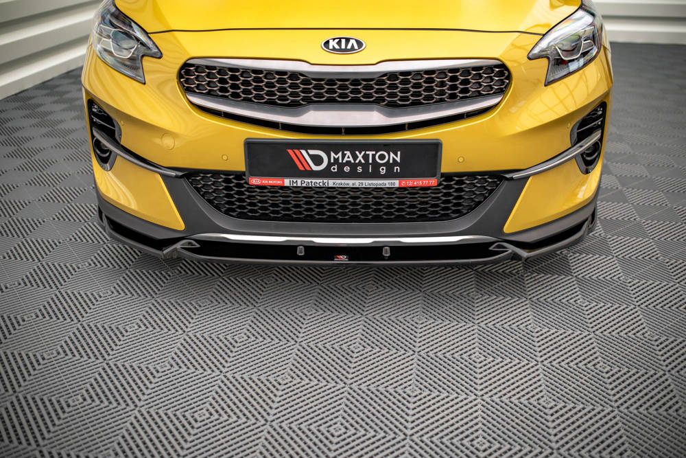 Voorspoiler KIA XCeed MK1 Glanzend zwart