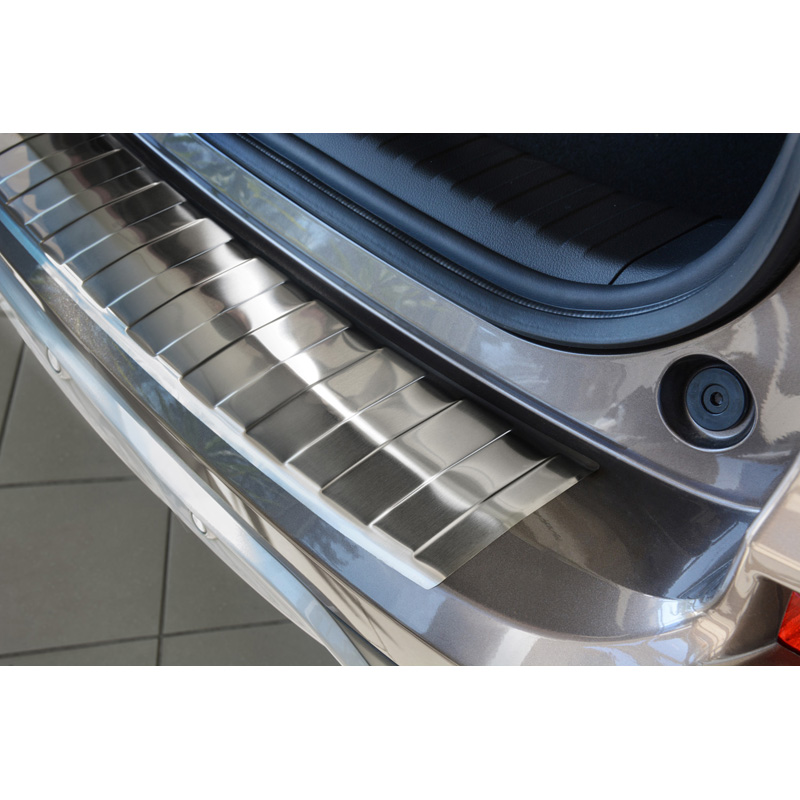 Stainless Steel Rear bumper protector  Honda CR-V Facelift 2015-2018 'Ribs'