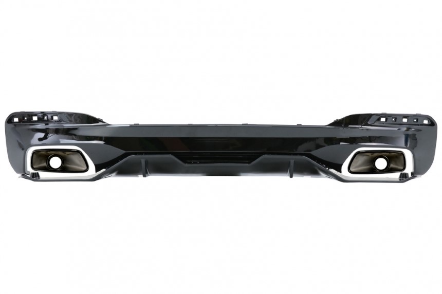 Diffusor BMW G30/G38 540 M-Pakket Performance Look Glans Zwart Sierstukken