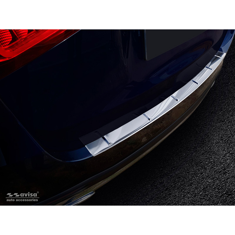 RVS Achterbumperprotector  Mercedes GLE II (W167) 2019-2023 incl. 53 AMG 'Ribs'