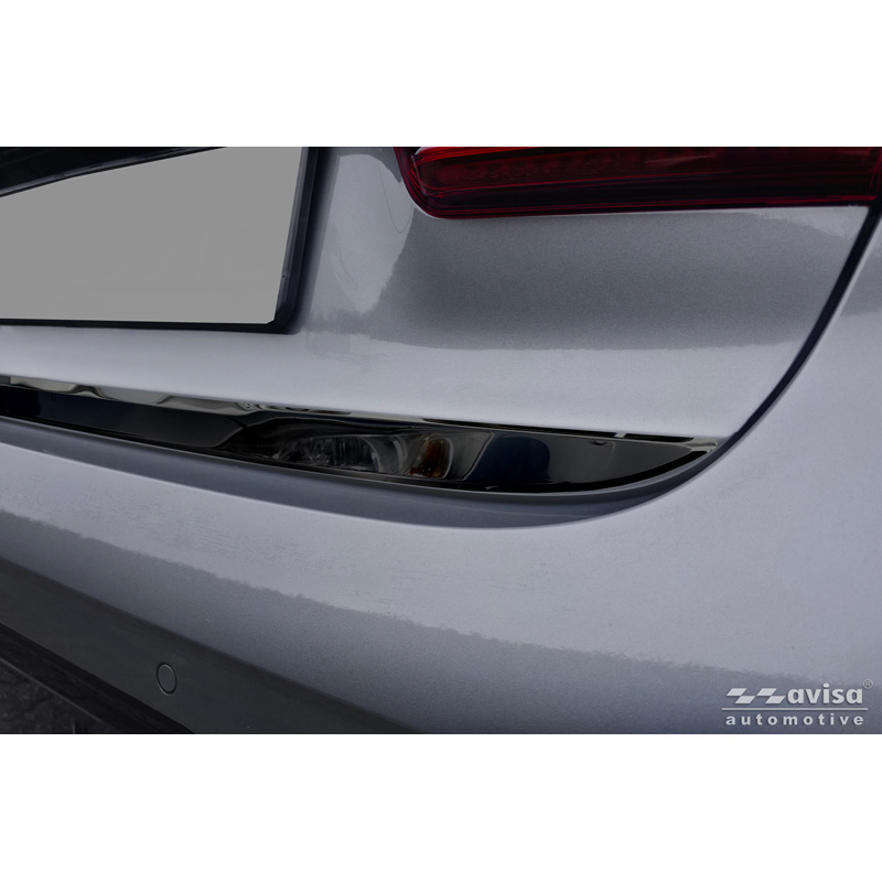 Avisa Zwart Chroom RVS Kofferbak Sierlijst  BMW 3-Serie (G20) M-Sport Facelift 2018-2022, Facelift 2022-2024 & Facelift 2024-