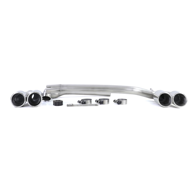 Uitlaat BMW F10 F11 F12 F13 Chroom Duplex