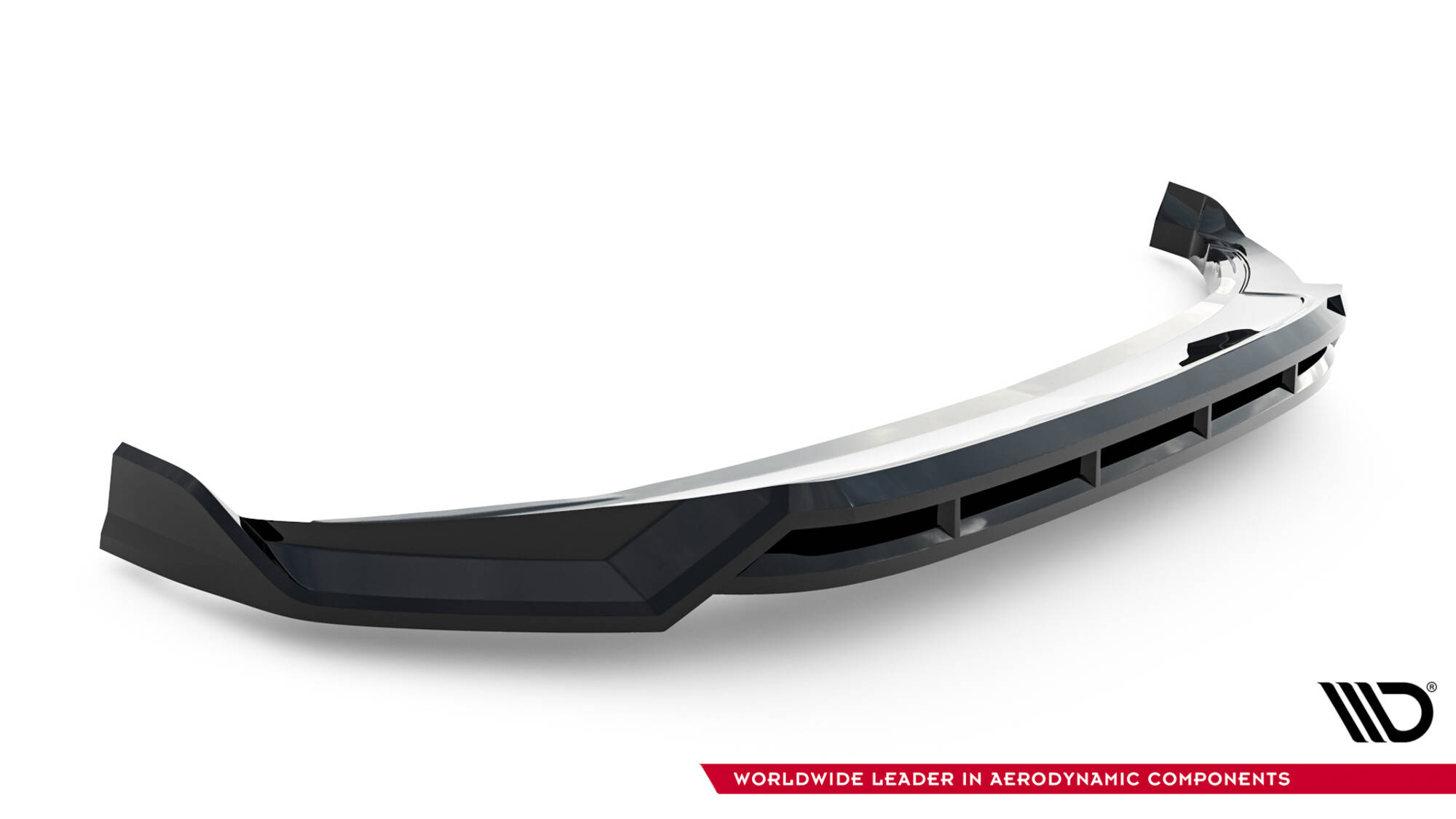 Voorspoiler Volkswagen Atlas R-Line MK1 Facelift 2 Maxton Glanzend zwart