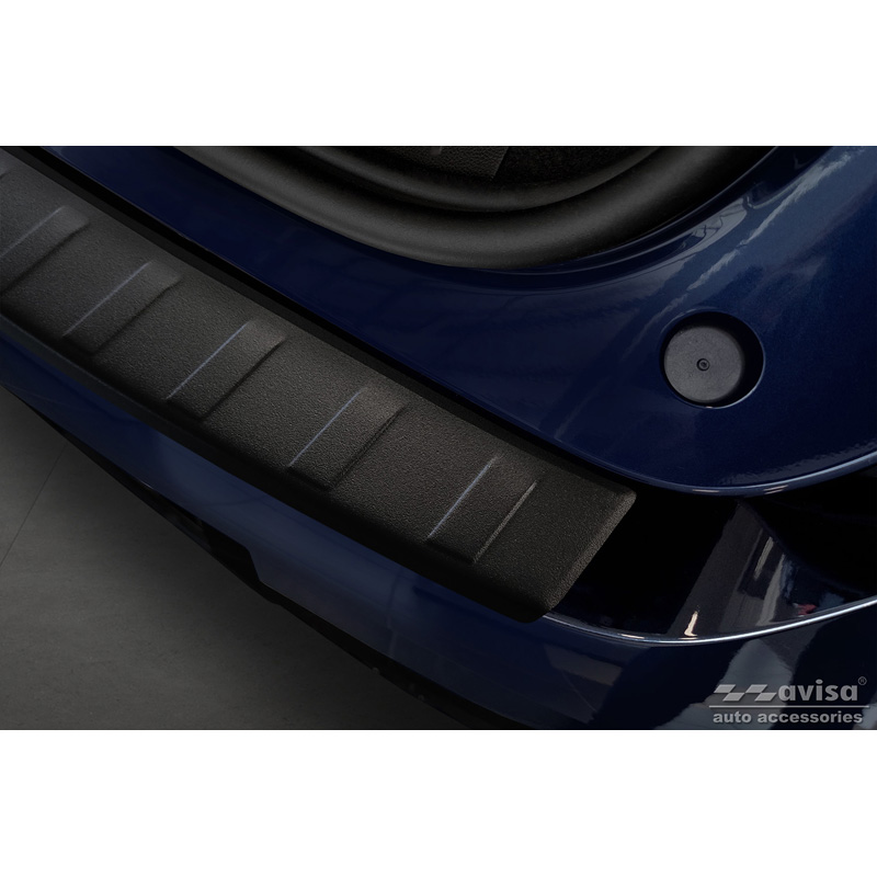 Matzwart RVS Achterbumperprotector  Renault Megane E-Tech 2022- 'Ribs'