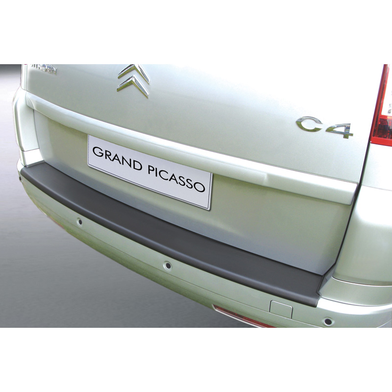 ABS Rear bumper protector  Citroën C4 Grand Picasso 7-pers. 2006-2013 Black