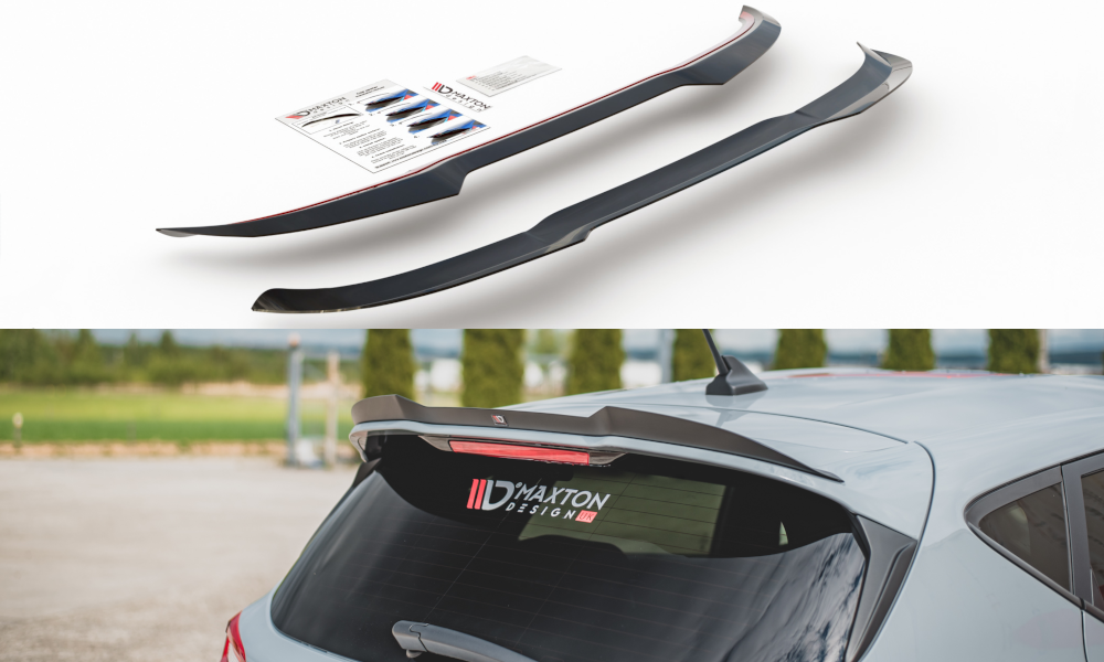 Spoiler Cap Ford Fiesta ST-Line Mk8 Glanzend Zwart