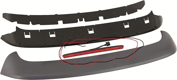 Spoiler Volkswagen Golf 6