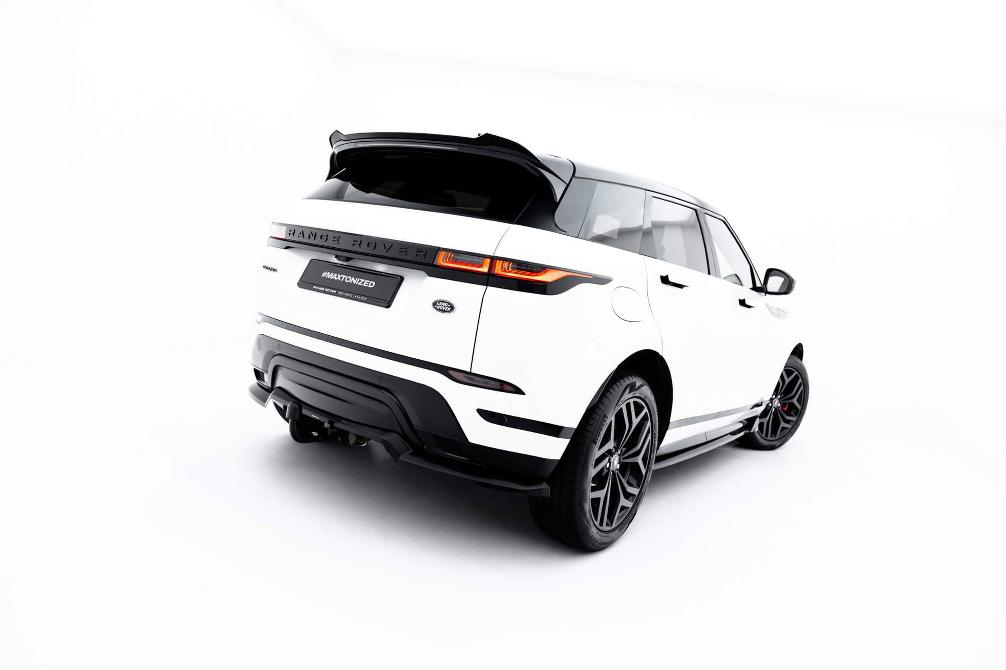 Diffusor Land Rover Range Rover Evoque Dynamic Mk2 (2018–2023) Glans Zwart