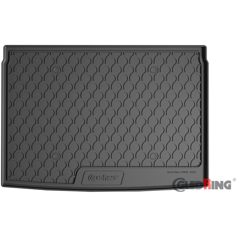 Rubbasol (Rubber) Trunk mat  Mercedes B-Class W246 2011-2019 (Lower floor)