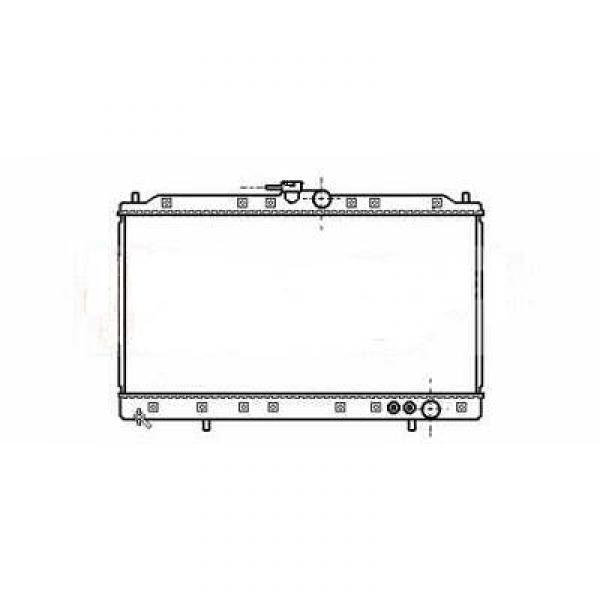 Radiator L 400/SPACEGEAR 95->> 400x718x32. M 85 KW