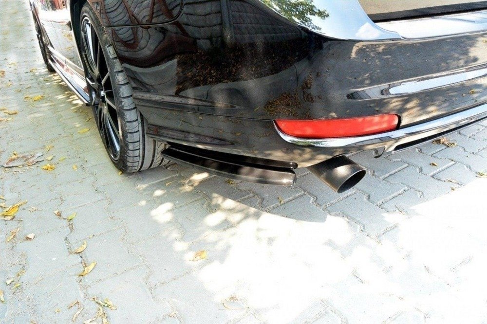 Achter Diffuser L + R Volvo V50F R-DESIGN Gloss Black