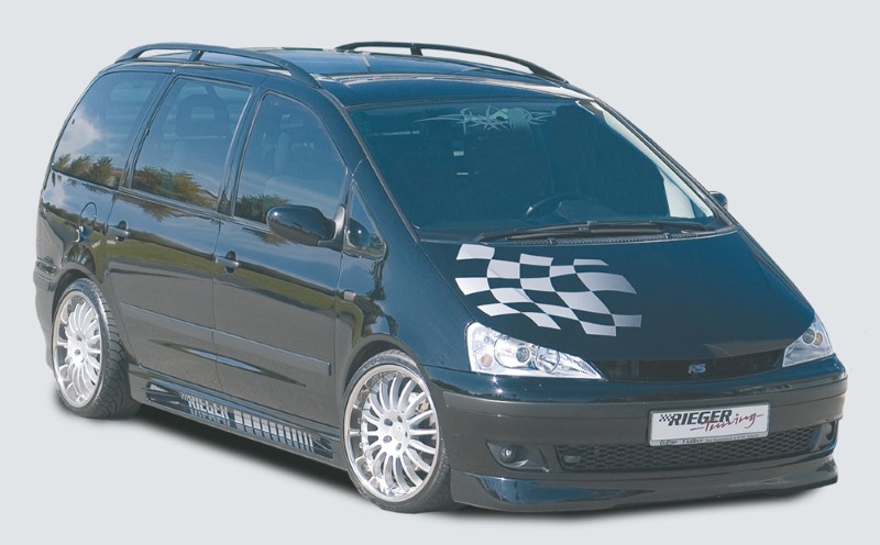 Voorspoilerlip Ford Galaxy vanaf 00 Rieger