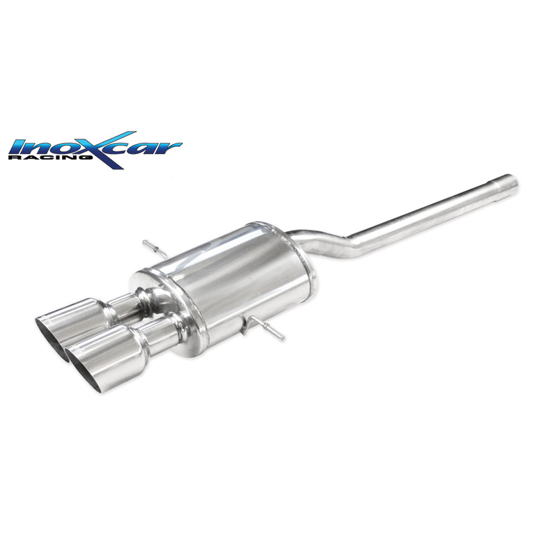 100% Inox Sport Exhaust  Mini R56 1.6 Cooper S 184hp 2011- 2x100mm Racing
