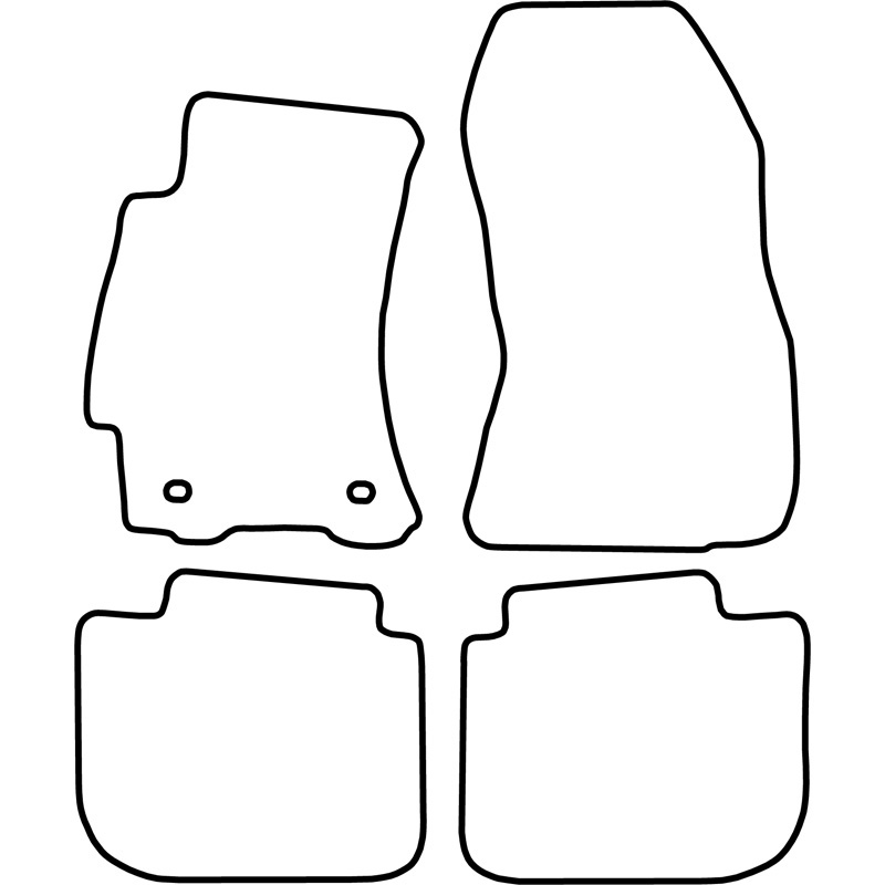 Set velour car mats  Subaru Outback 2010-2015
