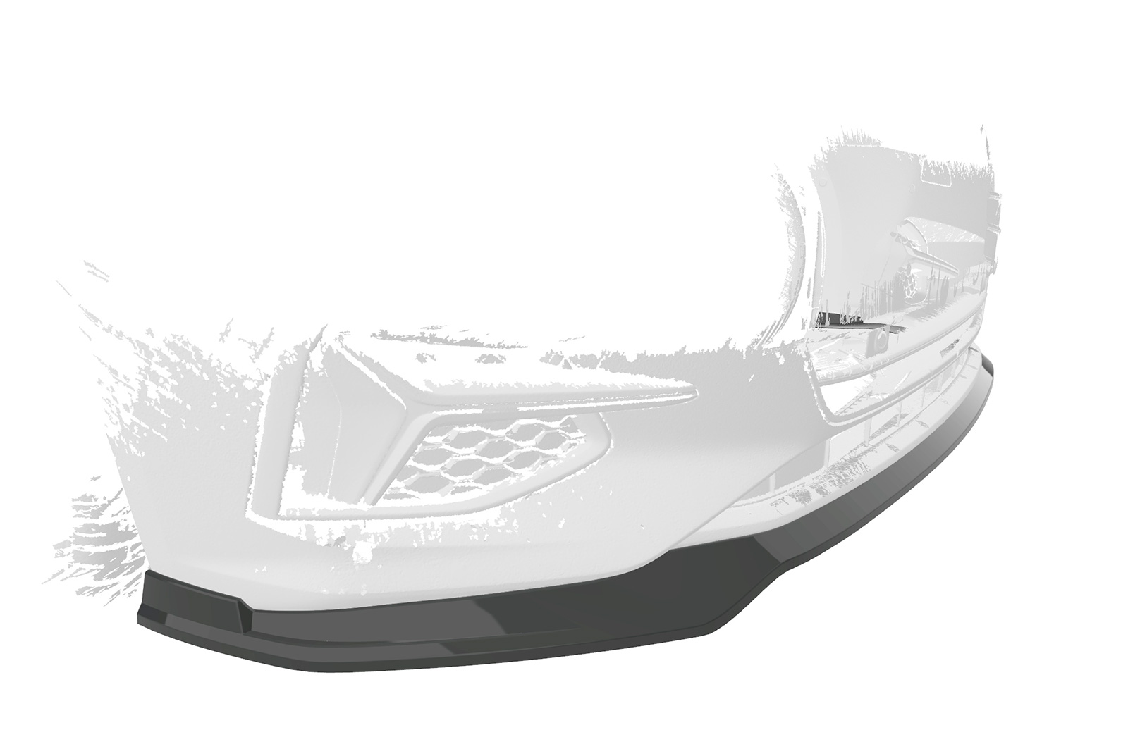 Voorspoiler Audi A7 C8 (4k)