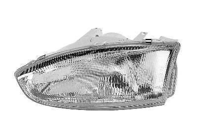 koplamp, H4, links,-12/1997 Mitsubishi Colt, 1996-2003