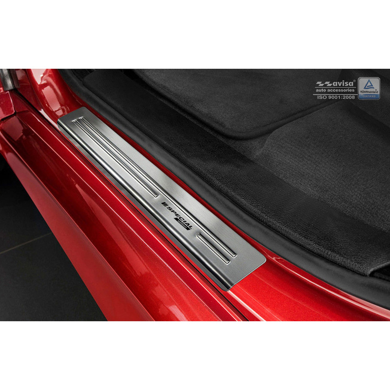 Inox door sill protectors  BMW X6 F16 2014-2019 - 'Special Edition' - 4-pieces