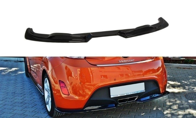 Achterspoiler Hyundai Veloster Glanzend Zwart