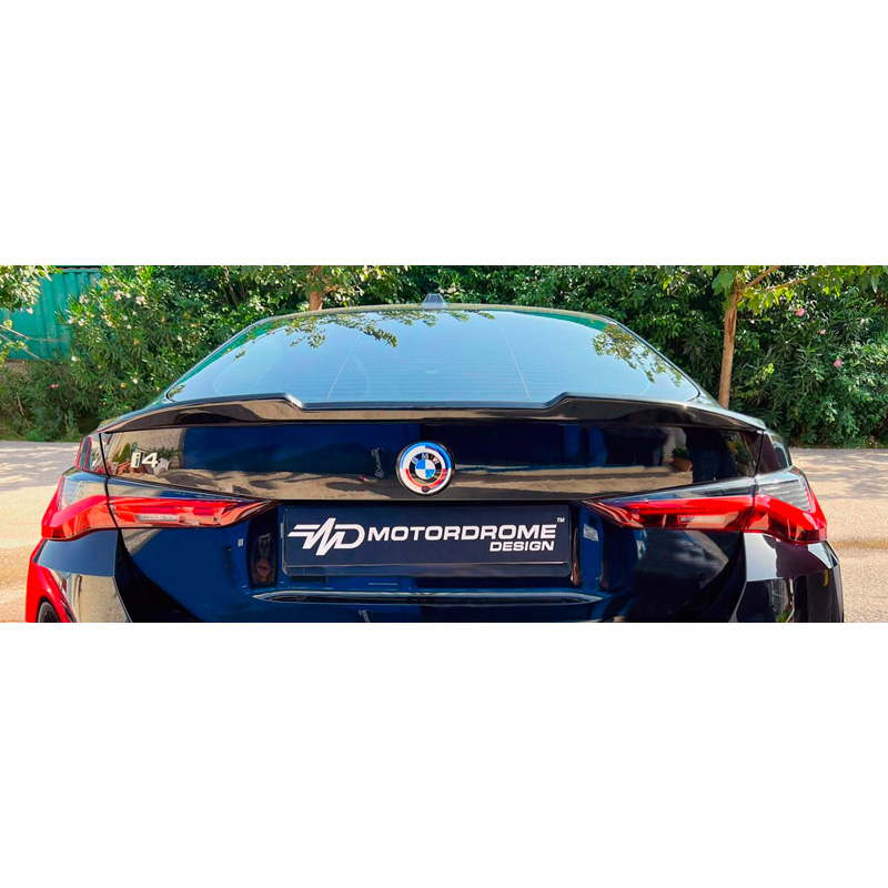 Trunk spoiler lip  BMW i4 G26 Sedan 2021- (PU)