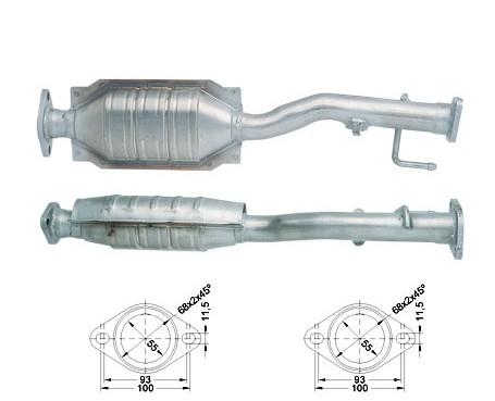 Toyota RAV 4 2.0i 16V 1998 cc 95 Kw / 130 cv 3SFE Magnaflow CAT