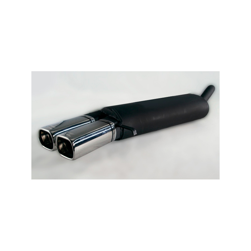 Sport exhaust  Skoda Felicia HB 1.3 40/43/50kW/1.6 55kW/1.9D 47kW 1994-2001 2x 80x65mm