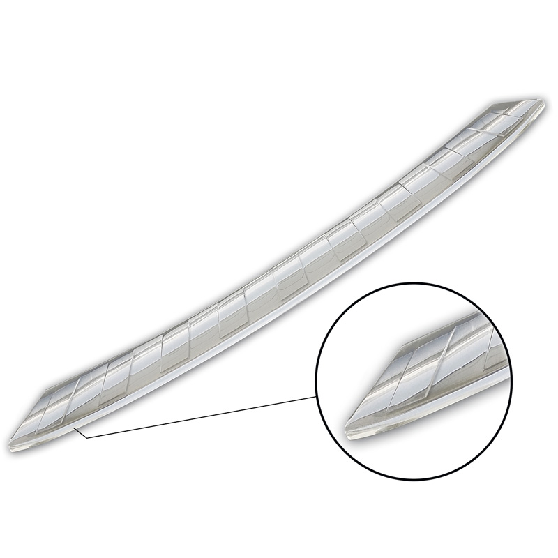 Stainless Steel Rear bumper protector  Toyota Proace II Furgon 2016- & Opel Zafira Life 2019- 'Ribs'