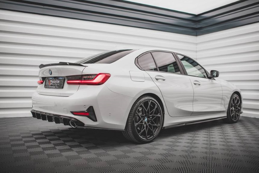 Zijskirts Diffusor BMW 3 Serie G20 Gloss Black