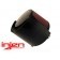 Injen Universal Aluminium air filter heat shield ( black )
