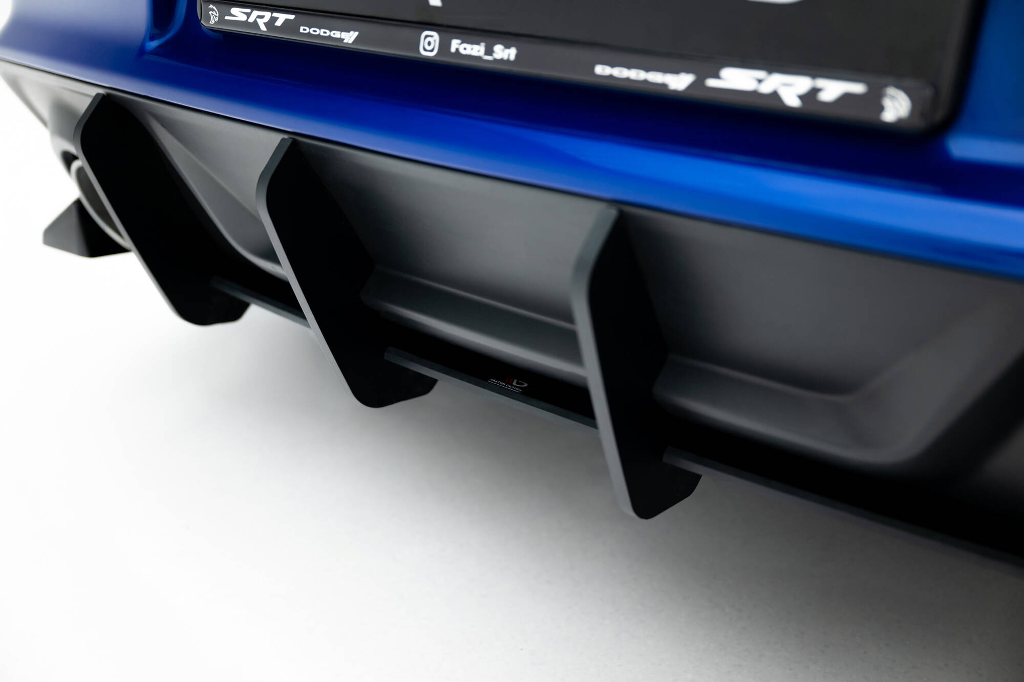 Street Pro Achter Diffuser Dodge Charger RT Scat Pack Widebody MK3 Facelift Maxton