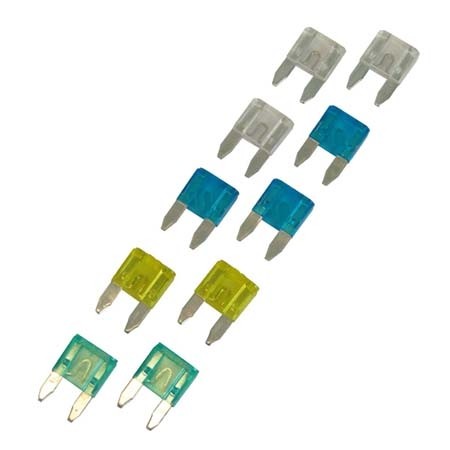 Ministeekzekering assortiment 15-30A 10st