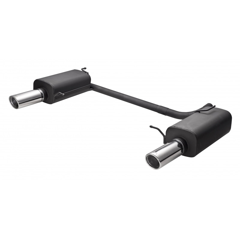 Double sport exhaust  Honda Accord VII Combi 2.2 i-CTDi 103kW 2002-2008 90mm