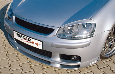 Voorspoilerlip Golf V without zijdelingse air-intakes Rieger