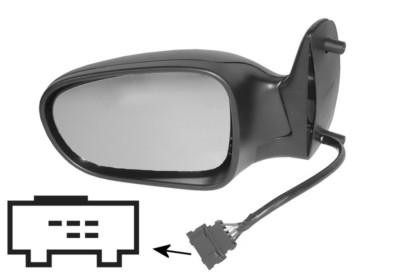 spiegel, bol glas, elektr verstelb, verwarmd, rechts, 1998-Ford