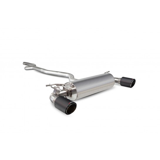BMW 2 Series F22/23 M240i Non-GPF Model Non-res cat-back system with electronic valves Scorpion