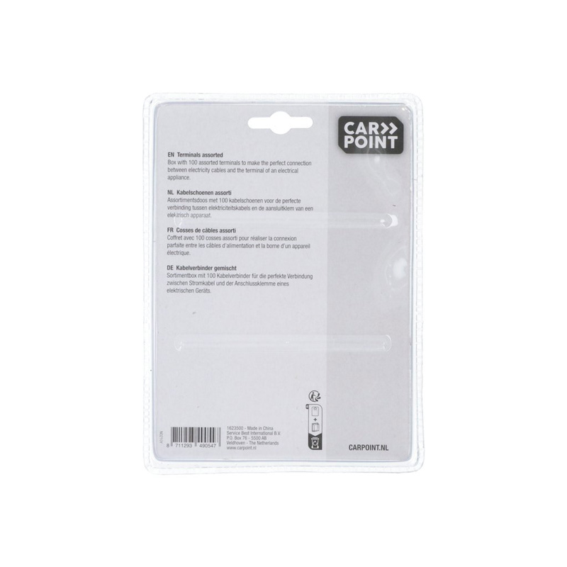 Carpoint Kabelschoenen Assortiment 100-stuks