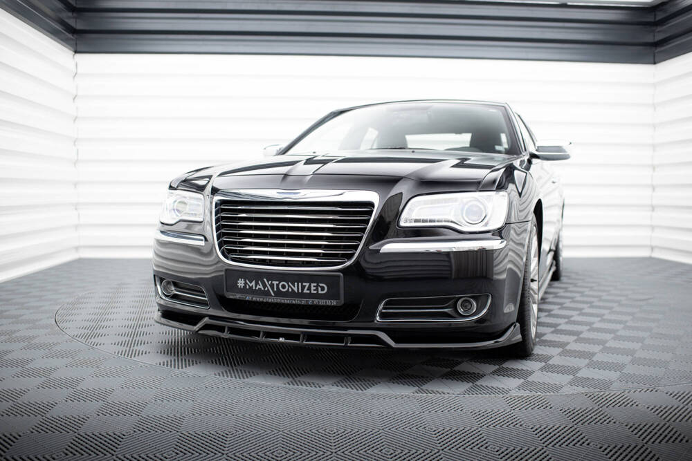 Vooorspoiler Chrysler 300 Maxton Glans Zwart