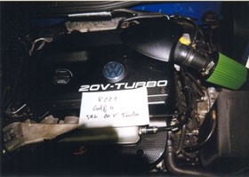 GREEN kit Audi A3 (8L) 1.8 20V turbo 110kw