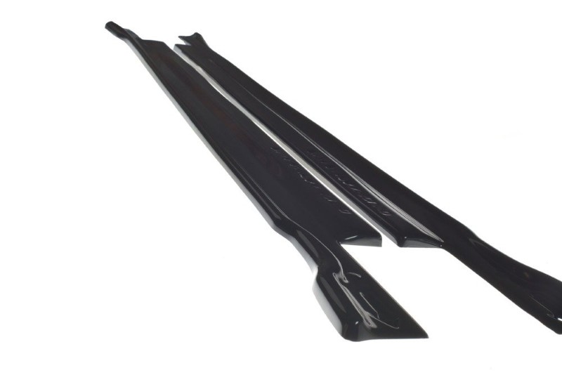 Zijskirts Diffusers BMW X4 M-Pack G02 Glanzend Zwart