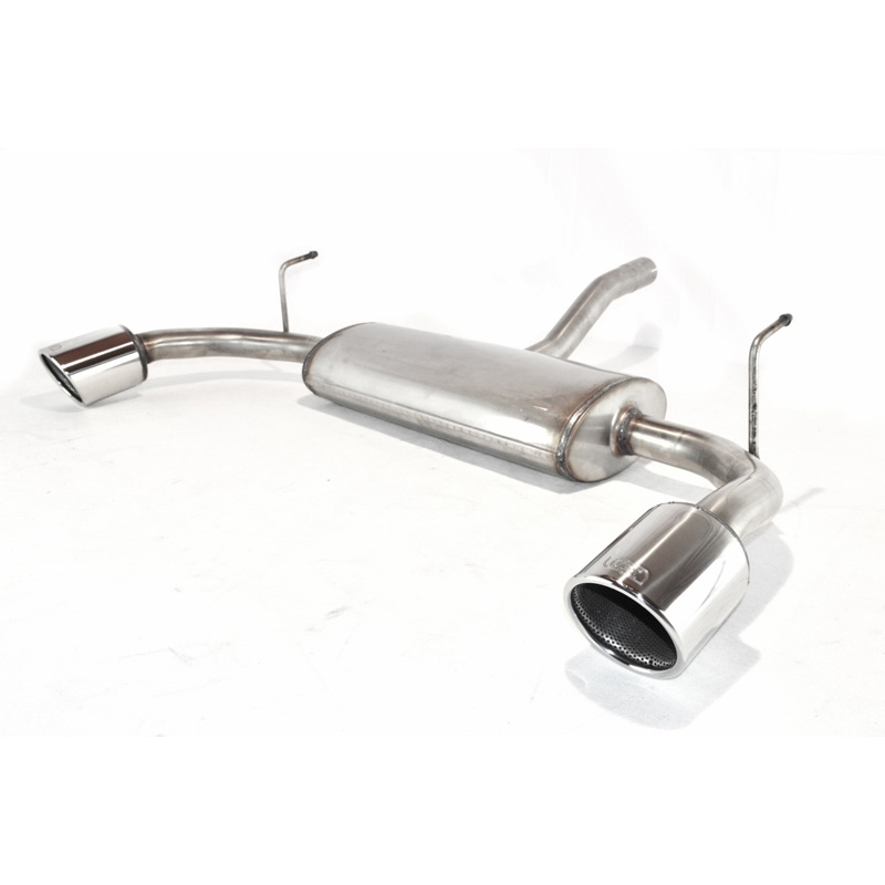 Double stainless steel sport exhaust  Alfa Romeo Giulietta HB 5-doors 1.75t 16v 173kW/2.0 JTD 125kW 2010- 100mm